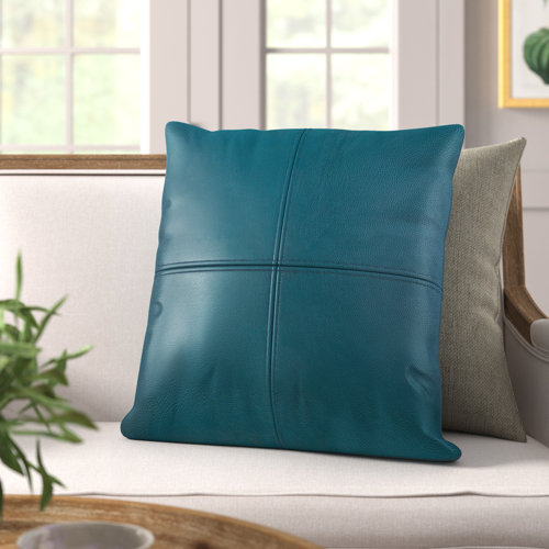Wayfair Faux Leather Throw Pillows You'll Love in 2023